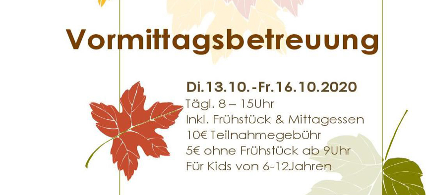 Vormittagsbetreuung
