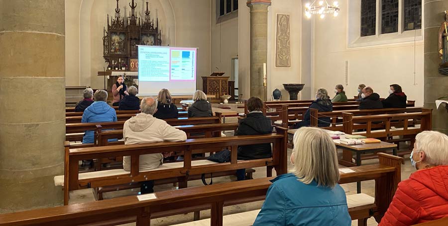 Informationsveranstaltung in der Kirche