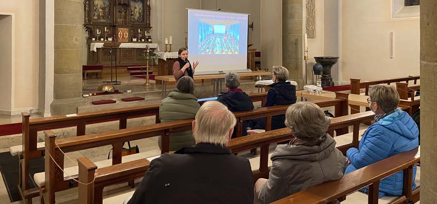 Informationsveranstaltung in der Kirche