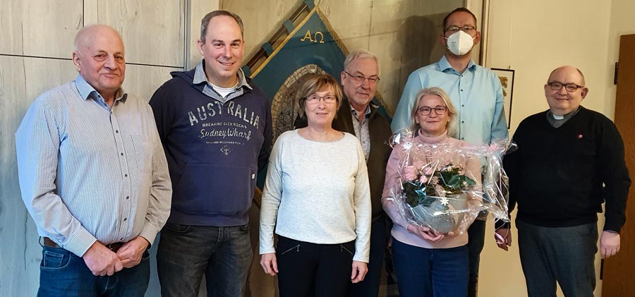 Gruppenfoto mit Frau Bröckling