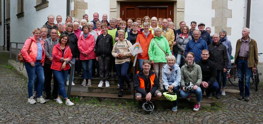 Wallfahrergruppe