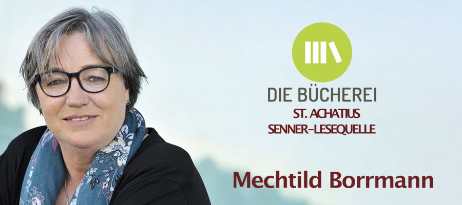 Foto Mechthild Brorrmann, Logo Bücherei