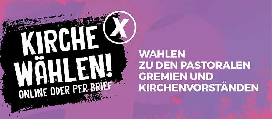 Kirche-wählen-Slogan des Erzbistums Paderborn