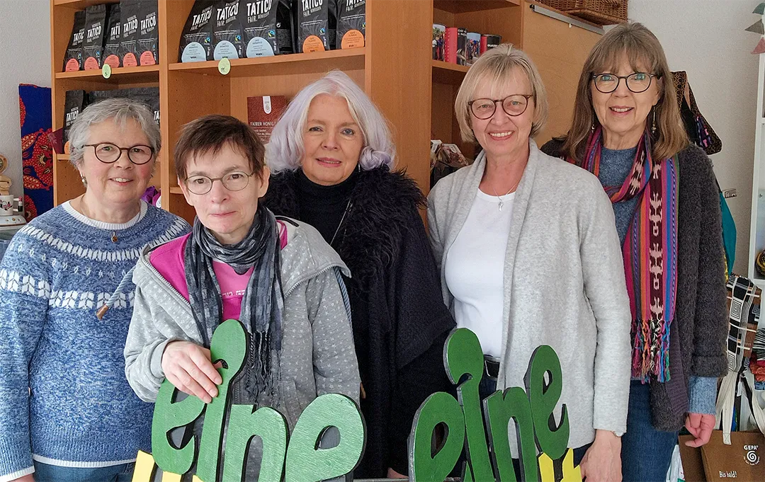 Team des Eine-Welt-Laden