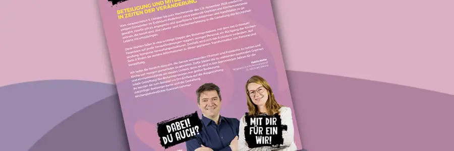 Info-Flyer für Kandidierende