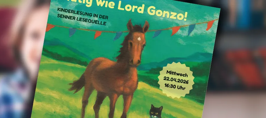 Flyer zur Lesung