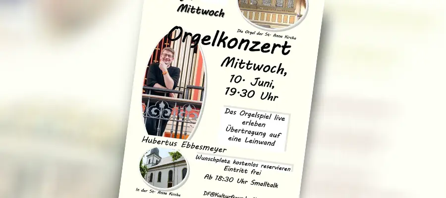 Plakat zur Lesung