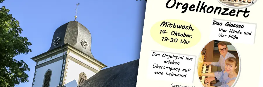 Flyer Orgelkonzert