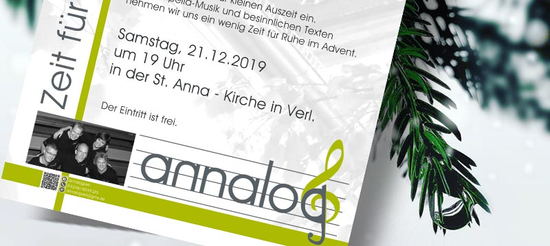 Plakat annalog