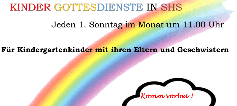 Kindergottesdienste
