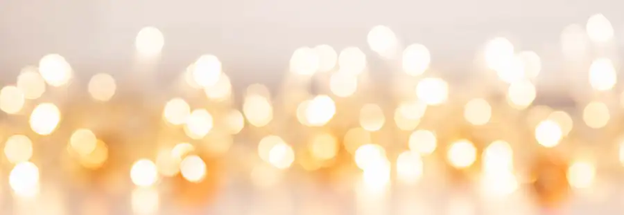 Stimmungsvolles Foto warmen Lichtern