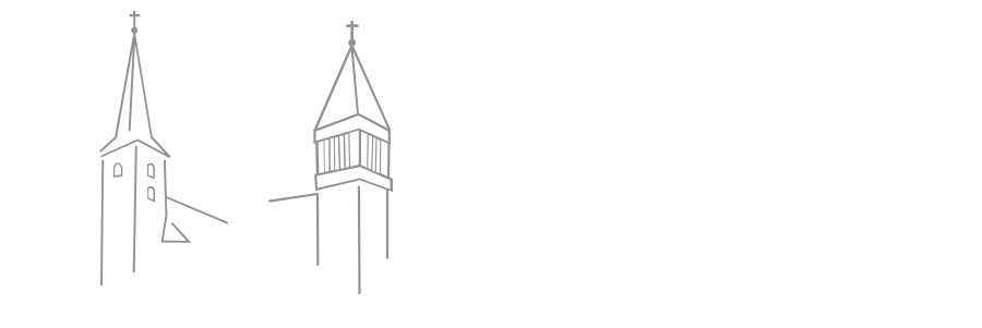 Illustration St. Marien-Kirche und St. Judas-Thaddäus-Kirche